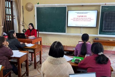 TRƯỜNG TIỂU HỌC NINH SƠN TẬP HUẤN  THỰC HIỆN SỬA ĐỔI CHƯƠNG TRÌNH GIÁO DỤC PHỔ THÔNG MÔN LỊCH SỬ VÀ ĐỊA LÝ THEO THÔNG TƯ SỐ 17/2025/TT-BGDĐT