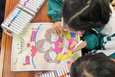 Một số hình ảnh vẽ tranh ngày  8/3