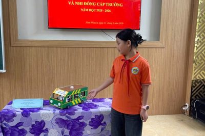 TRƯỜNG  TIỂU HỌC NINH SƠN TỔ CHỨC CUỘC THI  “SÁNG TẠO THANH THIẾU NIÊN – NHI ĐỒNG CẤP TRƯỜNG”   NĂM HỌC 2025-2026